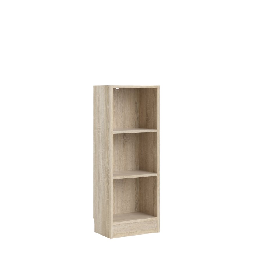 TWILUM Basic bokkasse - eikestruktur, m. 2 hyller