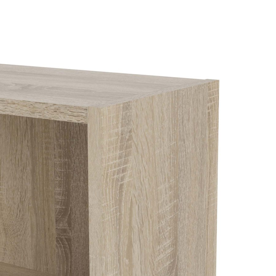 TWILUM Basic bokkasse - eikestruktur, m. 2 hyller