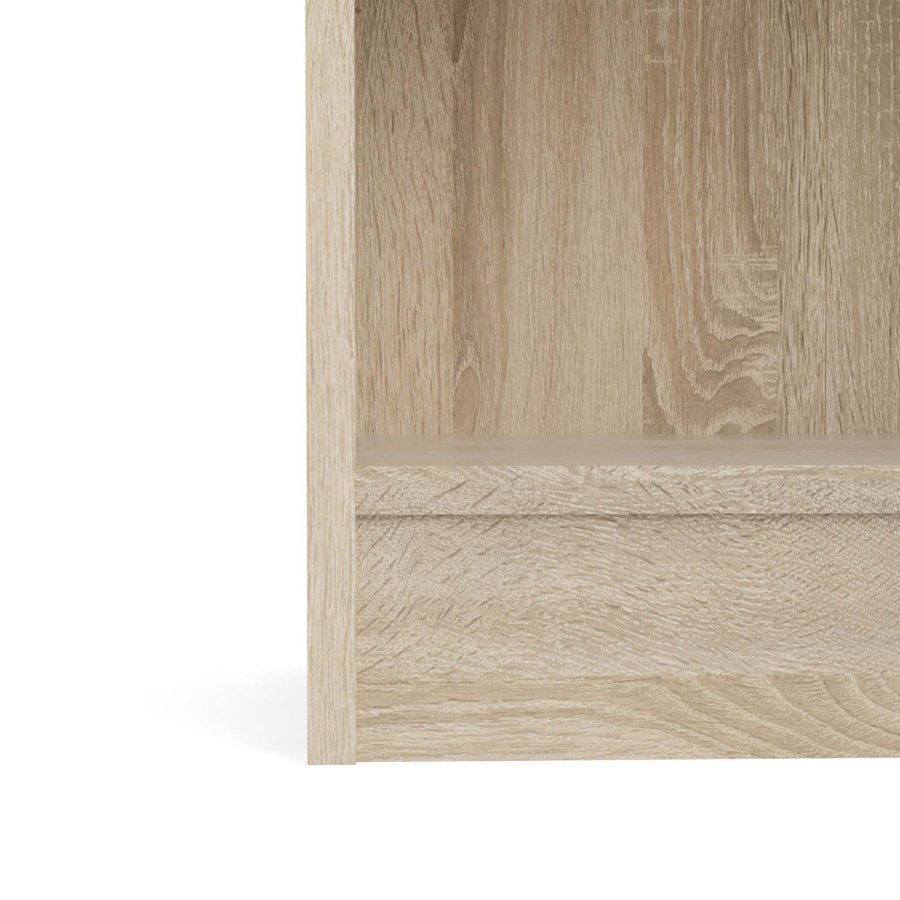 TWILUM Basic bokkasse - eikestruktur, m. 2 hyller