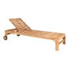 HOUSE NORDIC Andorra Teak solvogn - natur teaktr (200x62)
