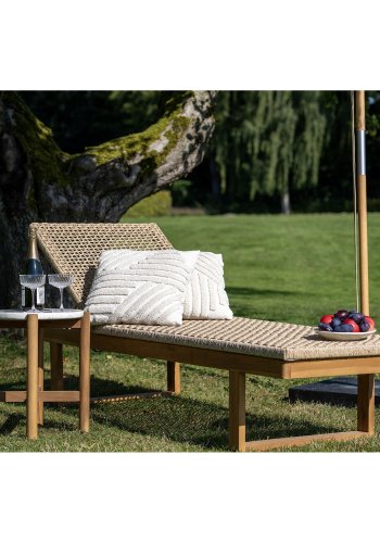 HOUSE NORDIC Derby solseng - Solseng, teak/polyrattan, naturfarget