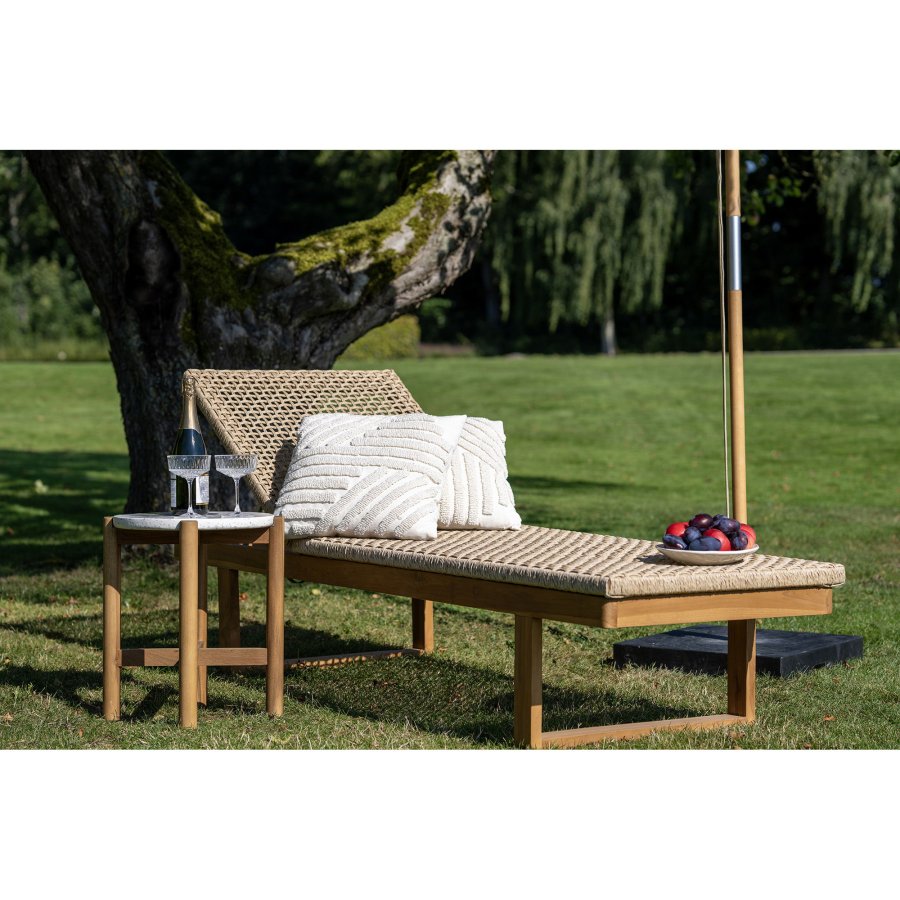 HOUSE NORDIC Derby solseng - Solseng, teak/polyrattan, naturfarget