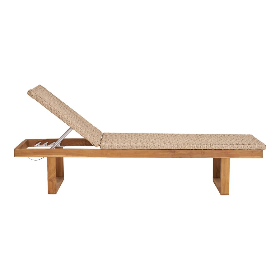 HOUSE NORDIC Derby solseng - Solseng, teak/polyrattan, naturfarget