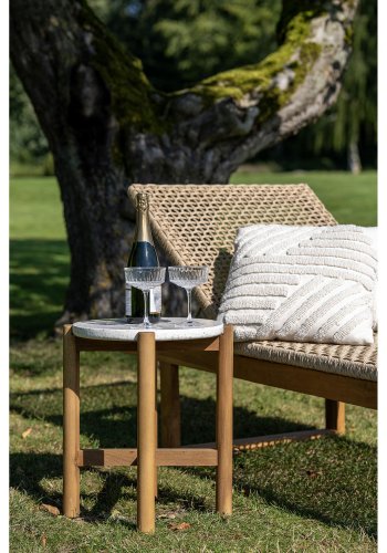 HOUSE NORDIC Derby solseng - Solseng, teak/polyrattan, naturfarget