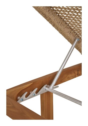 HOUSE NORDIC Derby solseng - Solseng, teak/polyrattan, naturfarget