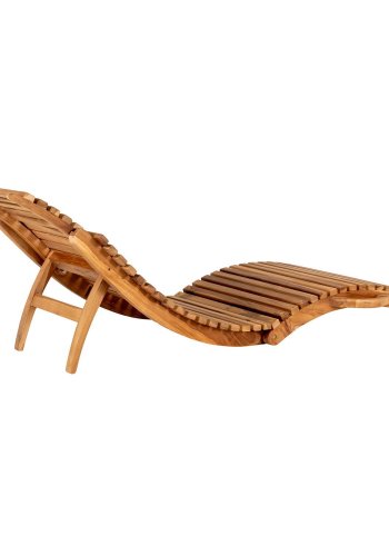 HOUSE NORDIC Arrieta solvogn - naturlig teak (185x56)