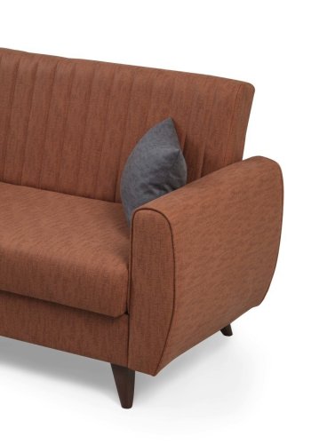 NORDVRK Alkon - Flislagt 2-manns sovesofa