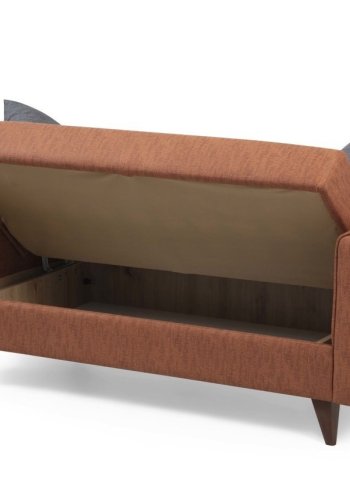 NORDVRK Alkon - Flislagt 2-manns sovesofa