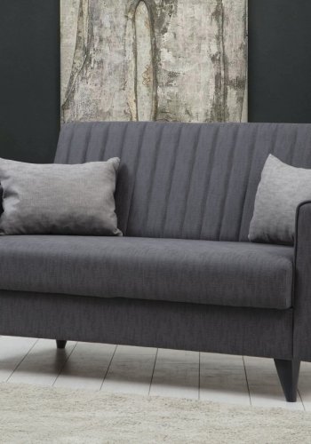 NORDVRK Alkon - Mrkegr 2-manns sovesofa