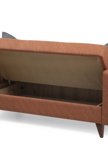 NORDVRK Polya - Flis rd 2-manns sovesofa