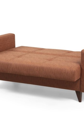 NORDVRK Polya - Flis rd 2-manns sovesofa