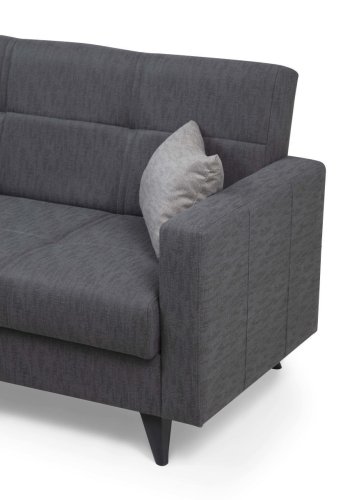 NORDVRK Polya - Mrkegr 2-manns sovesofa