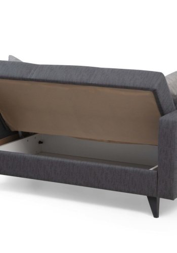 NORDVRK Polya - Mrkegr 2-manns sovesofa