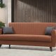 NORDVRK Alkon - Flis Rd 3-Pers. Sovesofa