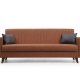 NORDVRK Alkon - Flis Rd 3-Pers. Sovesofa