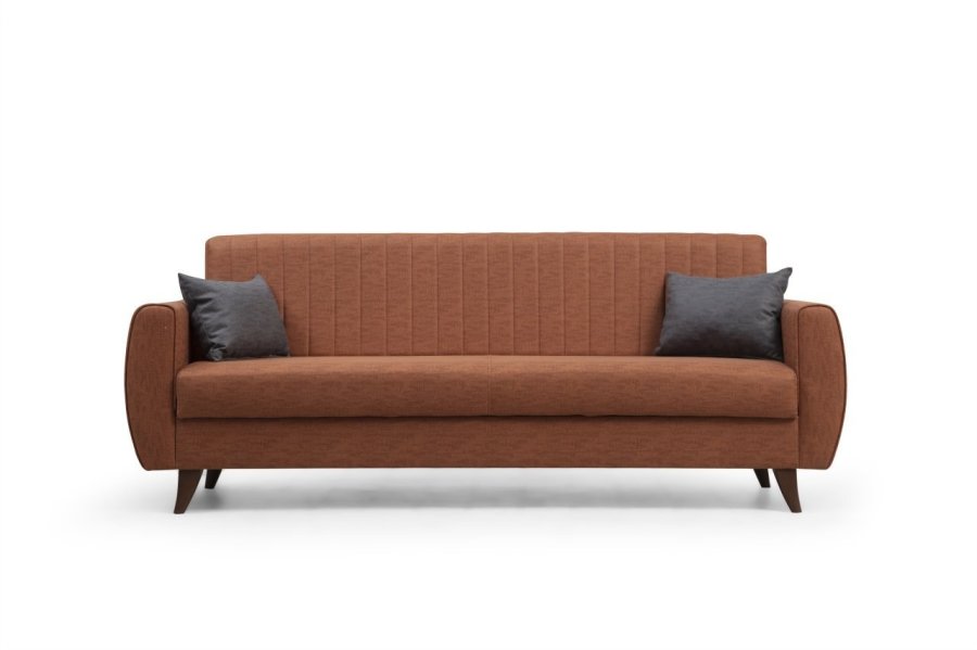 NORDVRK Alkon - Flis Rd 3-Pers. Sovesofa