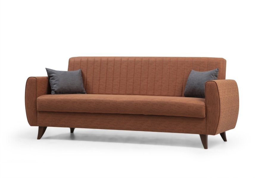 NORDVRK Alkon - Flis Rd 3-Pers. Sovesofa