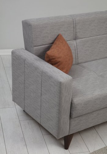 NORDVRK Polya - Lys gr 3-manns sovesofa