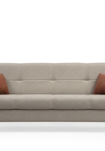 NORDVRK Polya - Beige 3-manns sovesofa