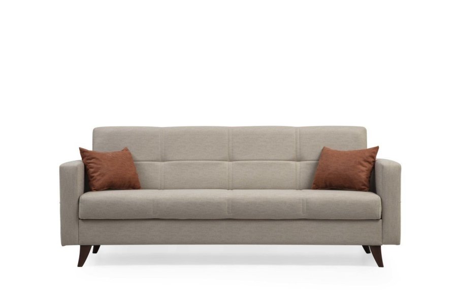 NORDVRK Polya - Beige 3-manns sovesofa