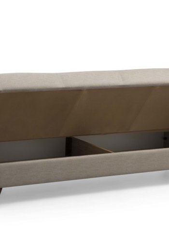 NORDVRK Polya - Beige 3-manns sovesofa