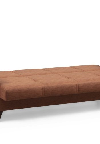 NORDVRK Polya - Flis rd 3-manns sovesofa