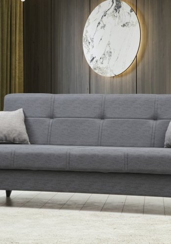 NORDVRK Polya - Mrkegr 3-manns sovesofa