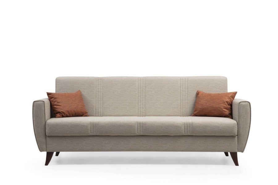 NORDVRK Zaden - Beige 3-manns sovesofa