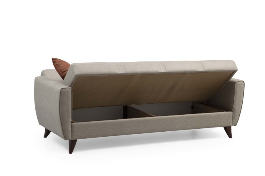NORDVRK Zaden - Beige 3-manns sovesofa