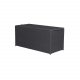 
VENTURE DESIGN London puteboks - rektangulær utendørs, svart rattan og stål, vannavvisende
