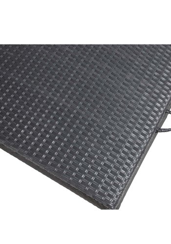 
VENTURE DESIGN London puteboks - rektangulær utendørs, svart rattan og stål, vannavvisende
