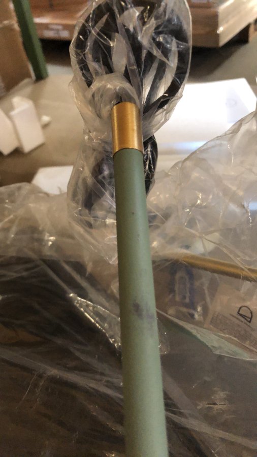 KAVE HOME Bjerne vegglampe - grnt metall - OUTLET