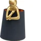 KARE DESIGN Animal Rabbit bordlampe - sort hr og guld polyresin/stl