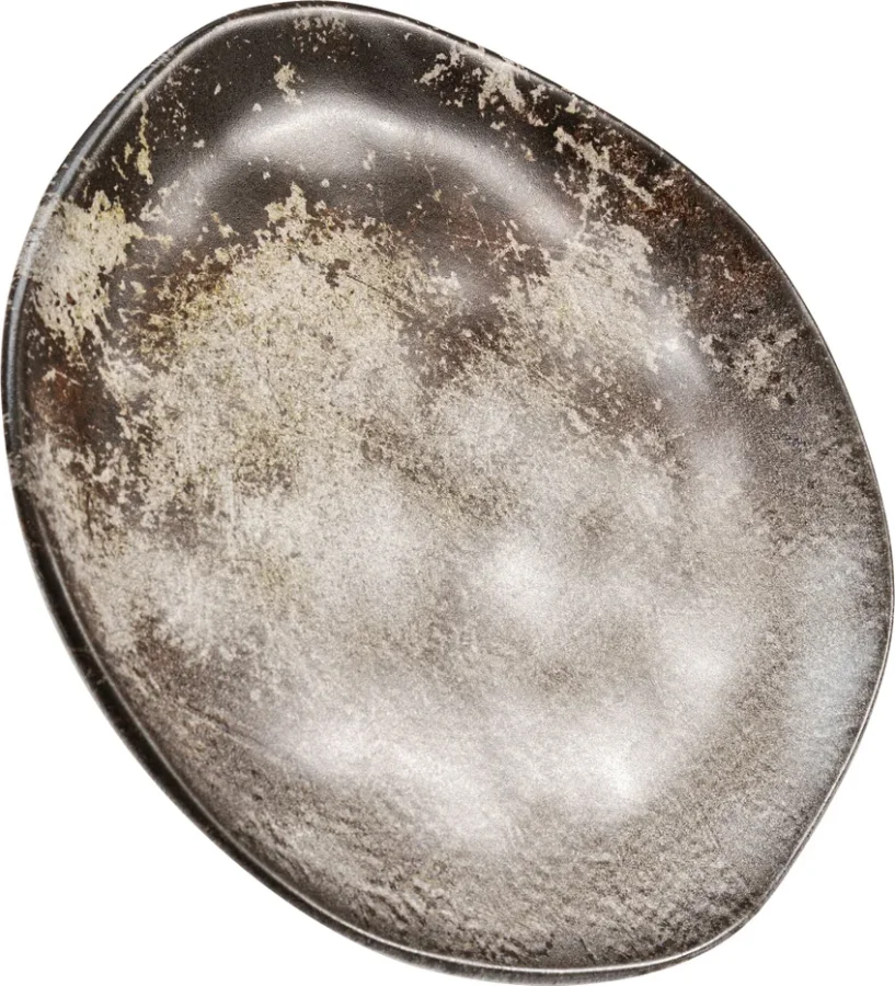 KARE DESIGN Savanna middagstallerken, kologisk - brun/gr matt keramikk (26)