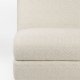 ZUIVER Mississippi utendrs loungestol - beige olefinfiber/polyester