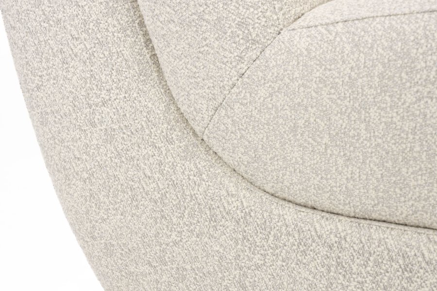 ZUIVER Mississippi utendrs loungestol - beige olefinfiber/polyester