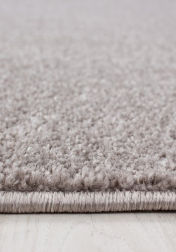 TEPPI Ata gulvtppe, rund - beige polypropylen (120)