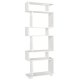 FUNZI LIVING Block Bücherregal, m. 6 Fächern - weißes Melamin
