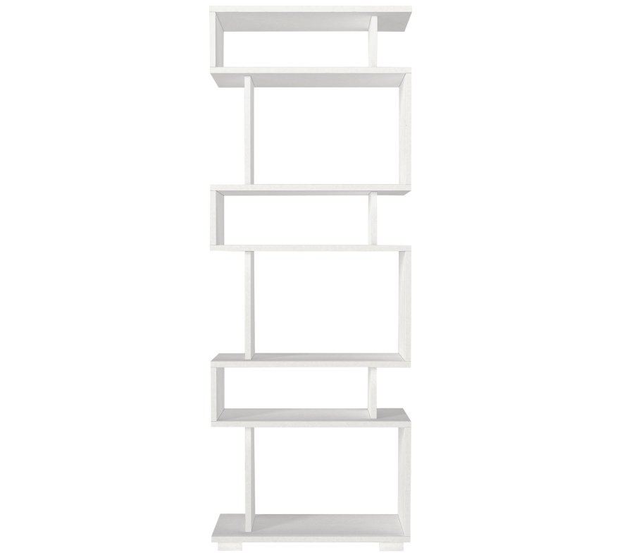 FUNZI LIVING Block Bücherregal, m. 6 Fächern - weißes Melamin