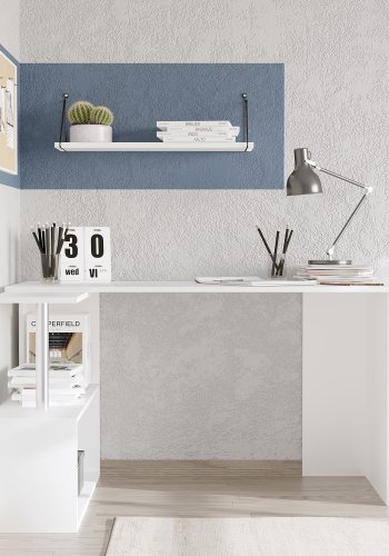 NORDVRK Gelincik arbeidsbord, hvit