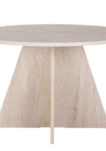 NORDV&Auml;RK Virella - Travertin spisebord