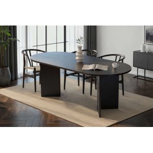 NORDV&Auml;RK Sabella  Spisebord i sort tre