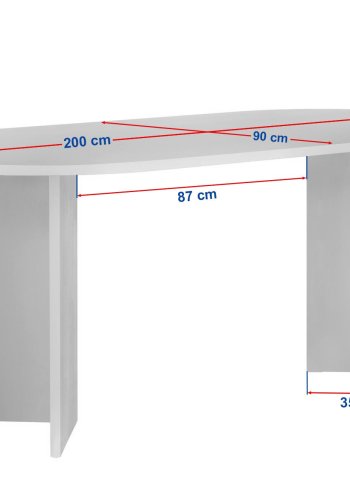 NORDV&Auml;RK Sabella  Travertin spisebord
