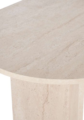 NORDV&Auml;RK Sabella  Travertin spisebord