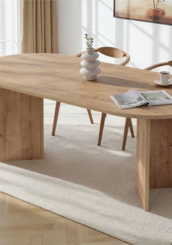 NORDV�RK Sable � Spisebord i safirglass