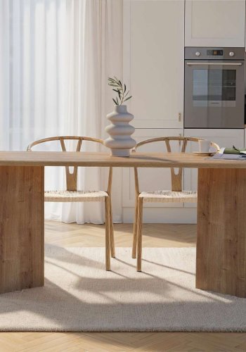 NORDV�RK Sable � Spisebord i safirglass