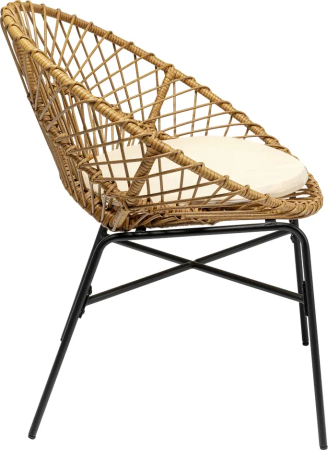 KARE DESIGN Bali havestol, m. stofhynde - polyethylen og stl