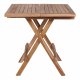 HOUSE NORDIC Bilbao sofabord - naturlig teak, firkantet (50x50)