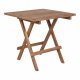 HOUSE NORDIC Bilbao sofabord - naturlig teak, firkantet (50x50)