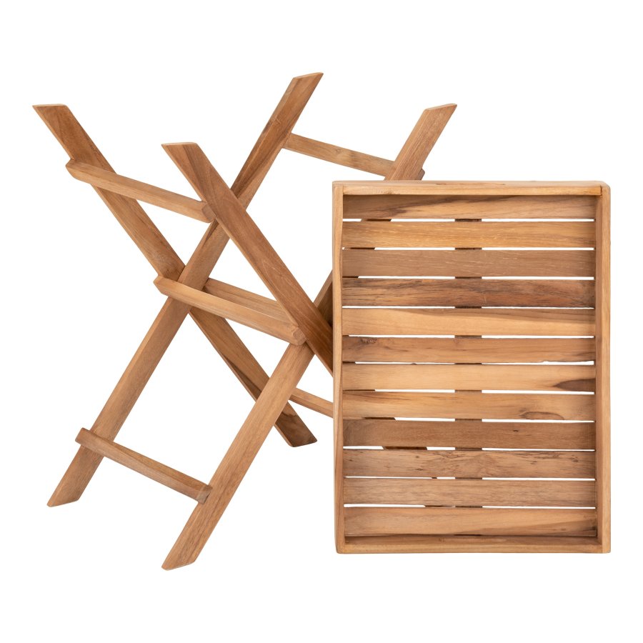 HOUSE NORDIC Ronda brettbord, rektangulrt - naturlig teak (29x39)